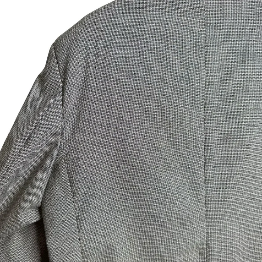 Vintage Oleg Cassini Size 48R Patterned Sport Coat Blazer New Wool Men's Retro